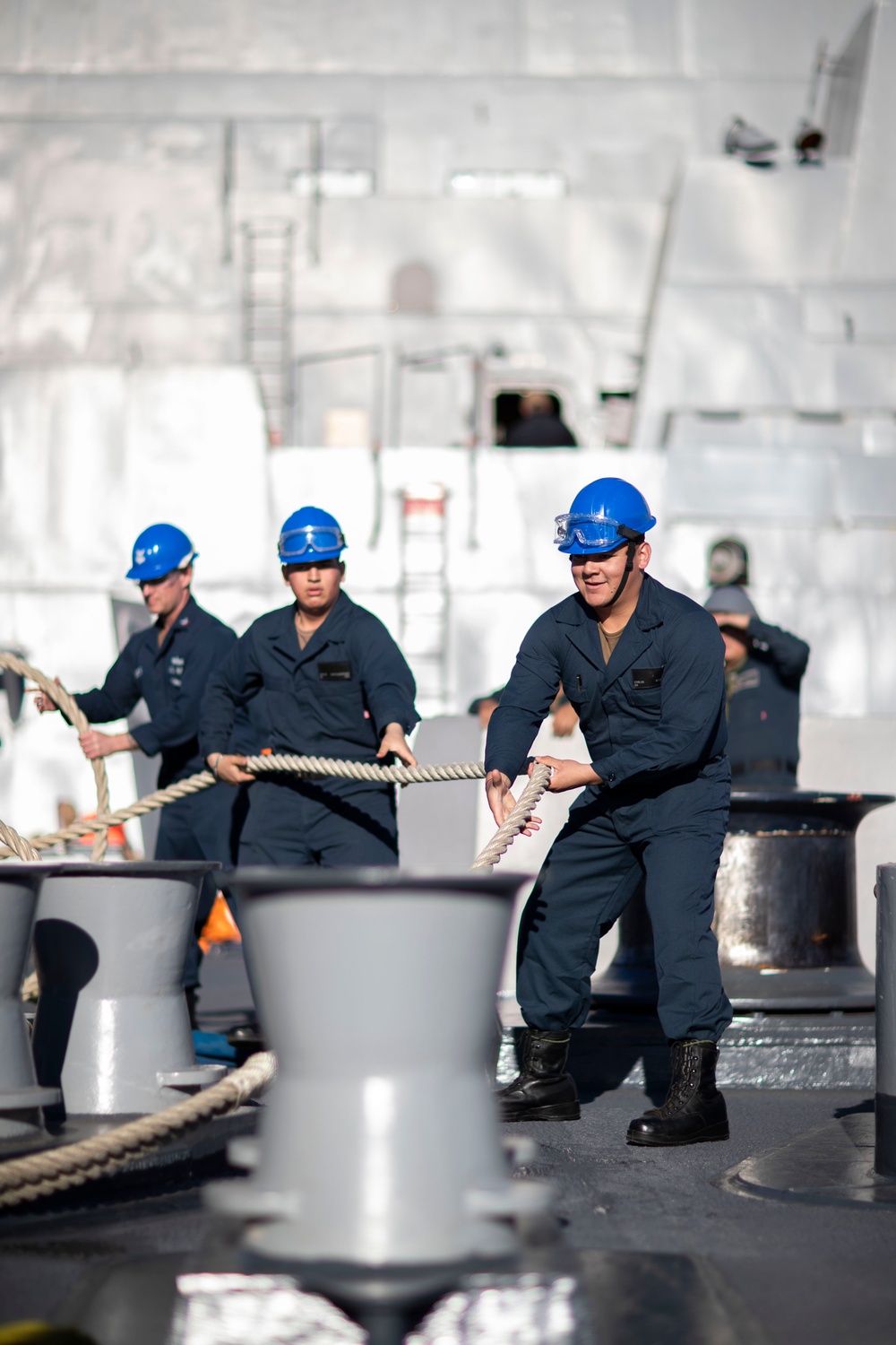 USS San Diego gets underway for NASA’s Underway Recovery Test 11