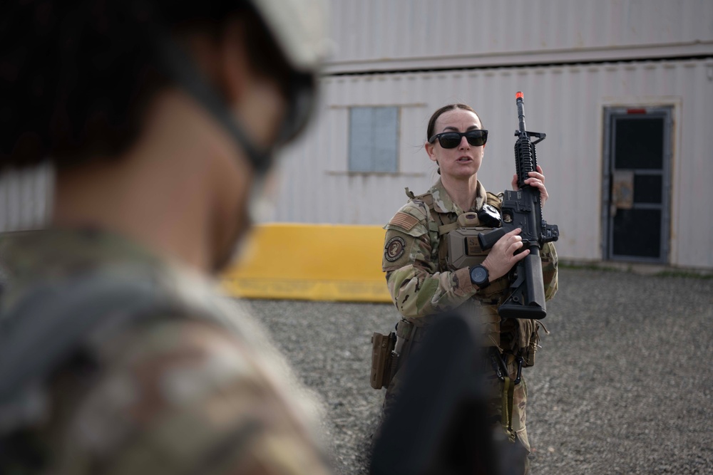 Combat medic pilot course at Travis AFB