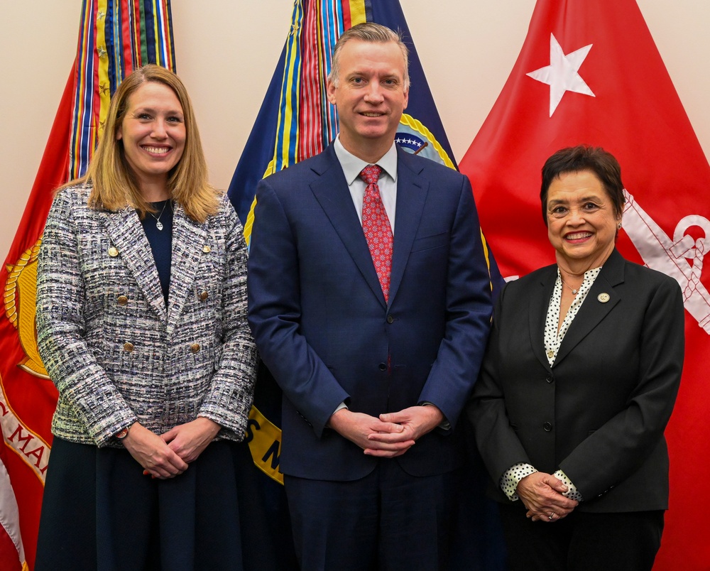 Under Secretary Erik Raven and the Assistant Secretary for EI&amp;E Meredith Berger meets with Guam’s Governor Lou Leon Guerrero