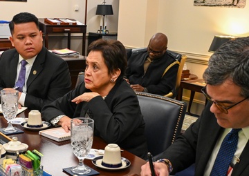 Under Secretary Erik Raven and the Assistant Secretary for EI&amp;E Meredith Berger meets with Guam’s Governor Lou Leon Guerrero