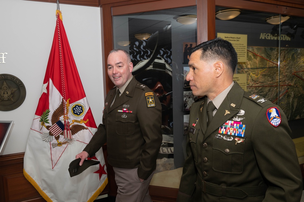 Astronaut, U.S. Army Col. Frank Rubio, Visits Pentagon