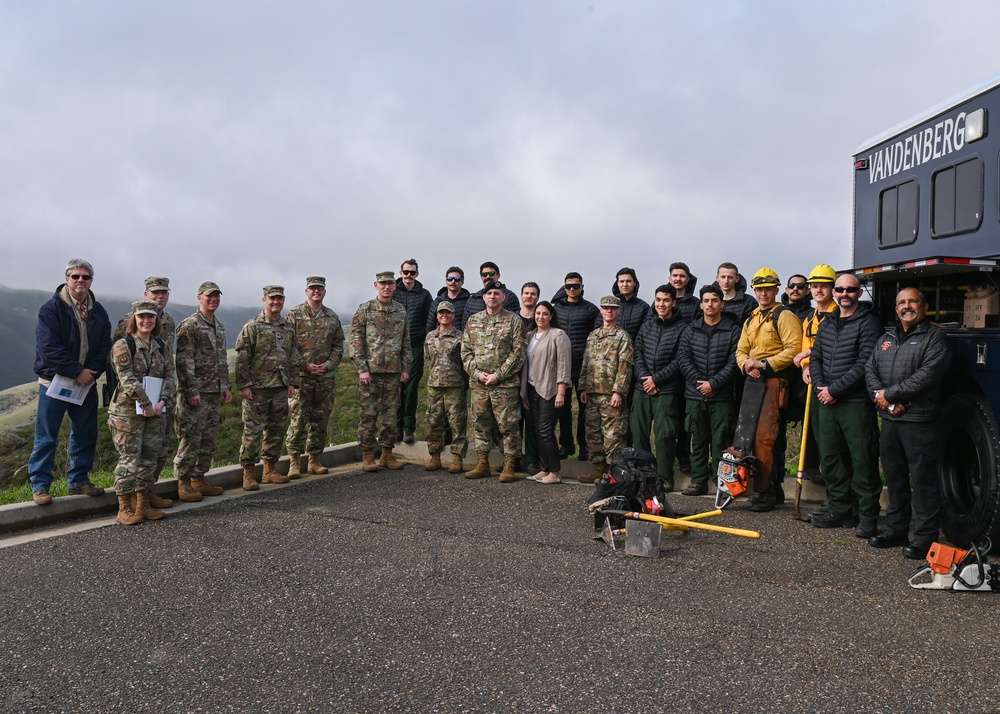 AFMC commander visits Vandenberg; Airmen in Support of Space