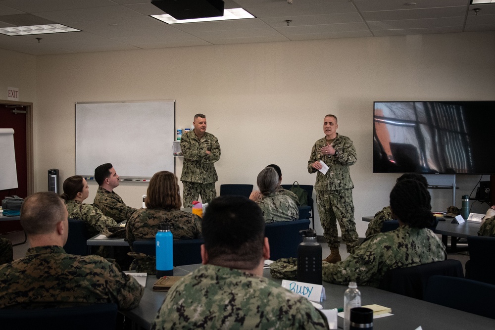 Cherry Point Naval Officers Conduct Intermediate Leadership Course