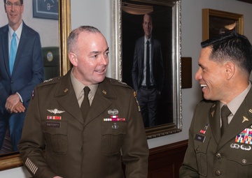Astronaut, U.S. Army Col. Frank Rubio, Visits Pentagon