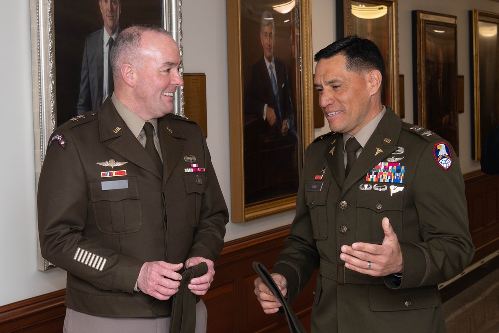 Astronaut, U.S. Army Col. Frank Rubio, Visits Pentagon