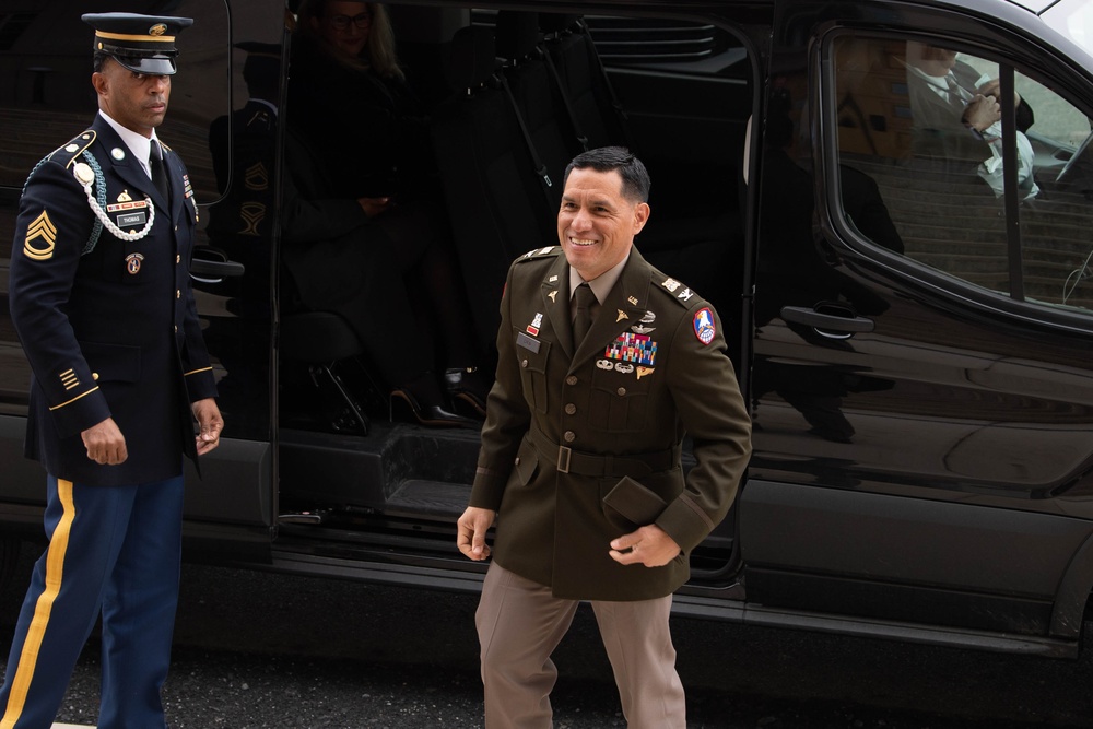 Astronaut, U.S. Army Col. Frank Rubio, Visits Pentagon