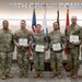 US Army 20th CBRNE Command leaders present retention excellence awards