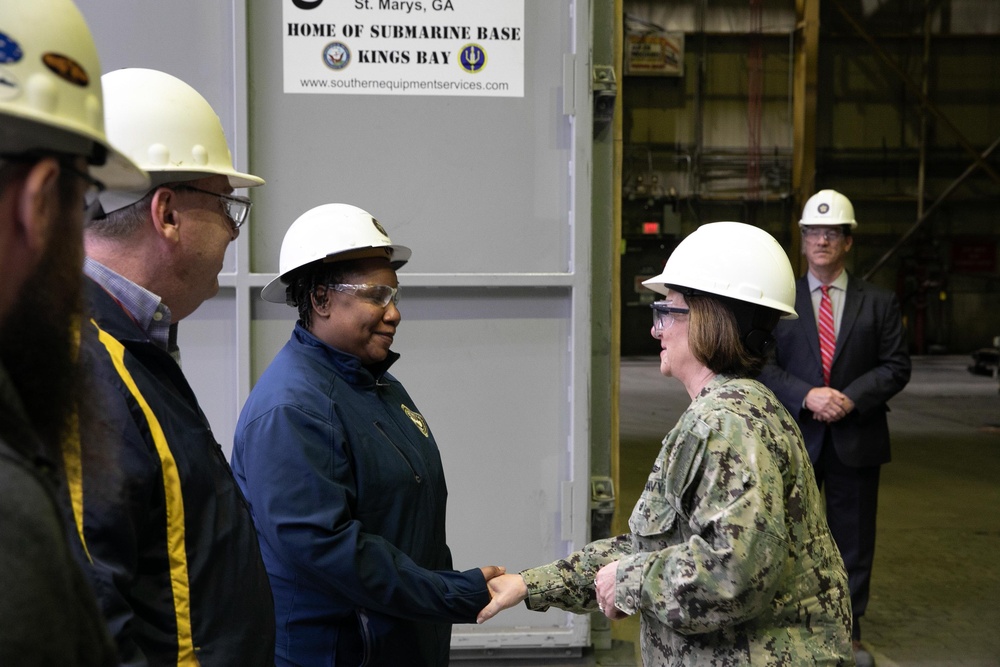 CNO Visits Philadelphia for Submarine and Shipbuilding Updates