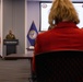 Col. Michael L. Brooks, Marine Corps Base Quantico commander, speaks at the Fredericksburg Regional Chamber of Commerce