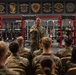 Sgt. Maj. Ruiz Visits the 2nd Marine Logistics Group Human Performance Center