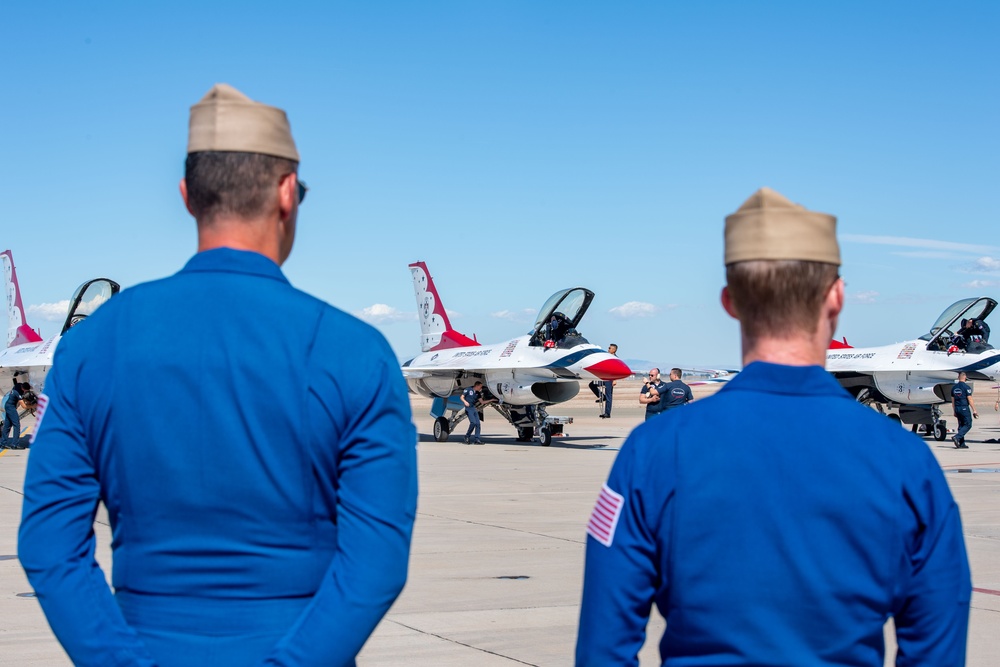 Blue Angels, Thunderbirds Conduct 5th Annual Joint-Training in El Centro
