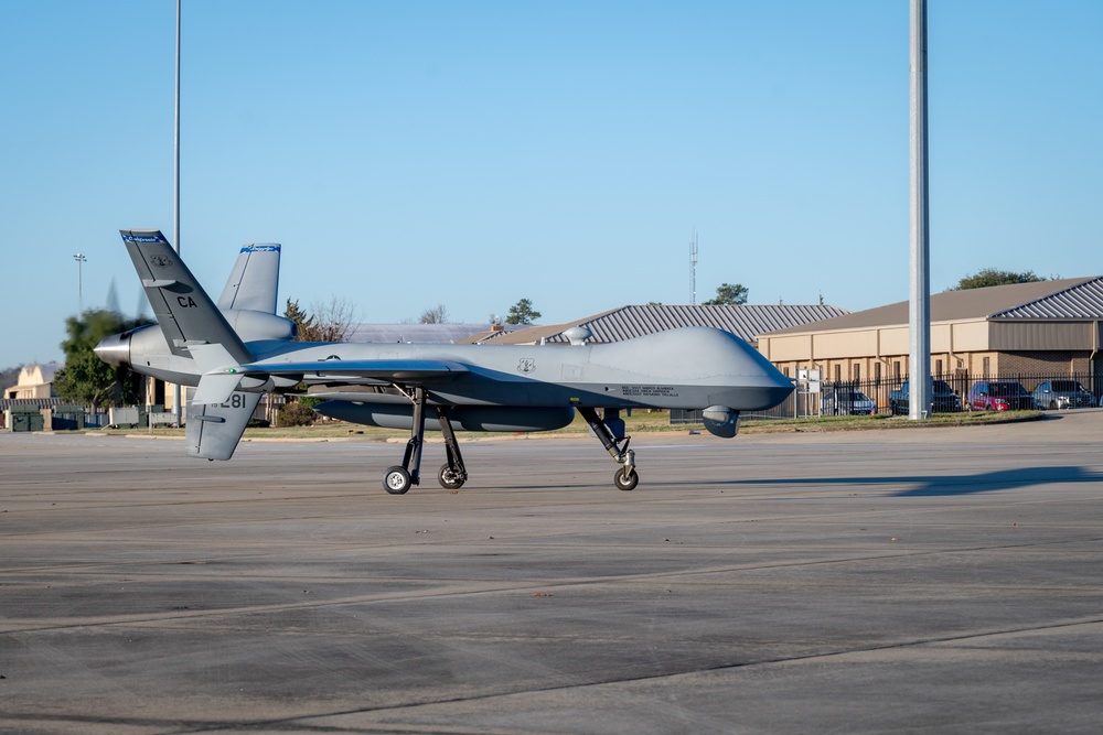 MQ-9 Reaper historic first landing at Shaw Air Force Base