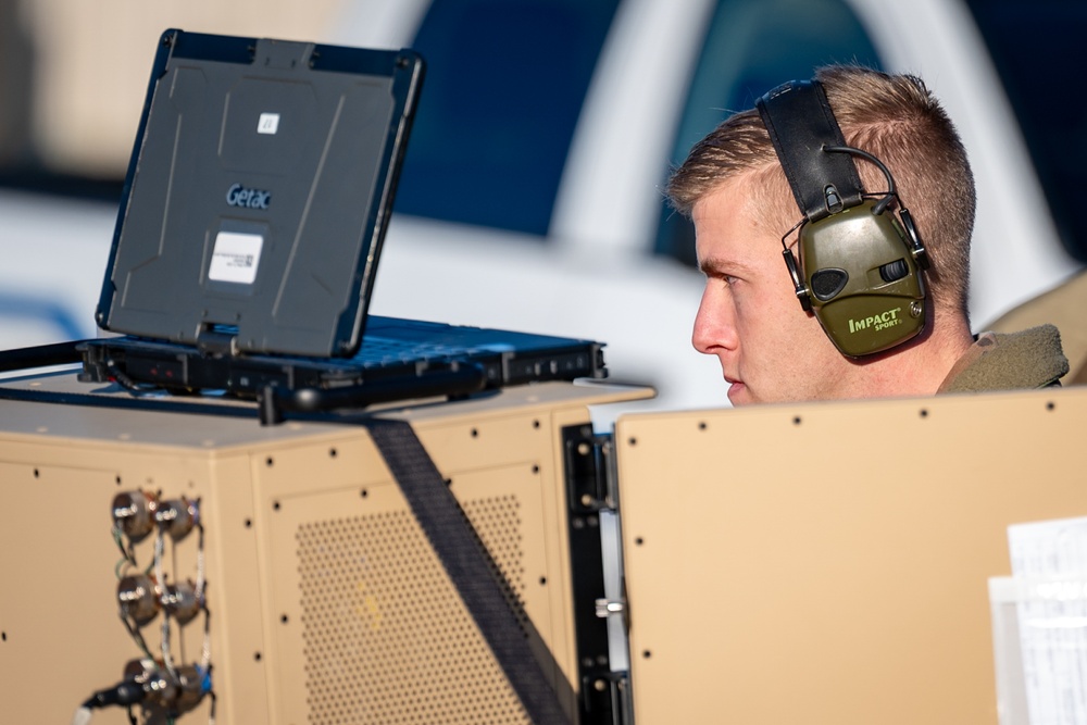 MQ-9 Reaper historic first landing at Shaw Air Force Base