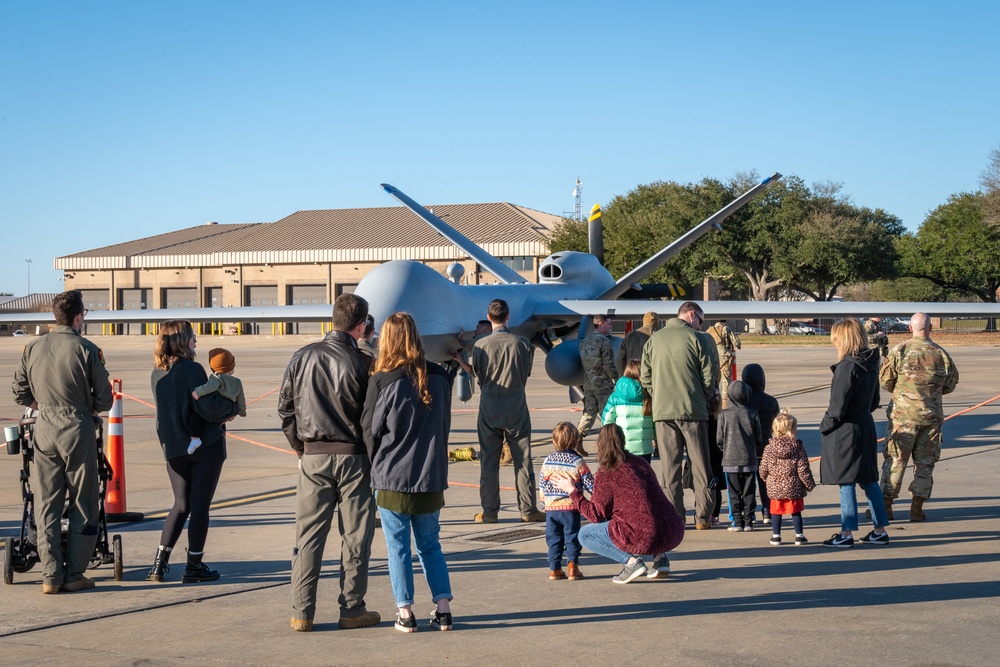 MQ-9 Reaper historic first landing at Shaw Air Force Base