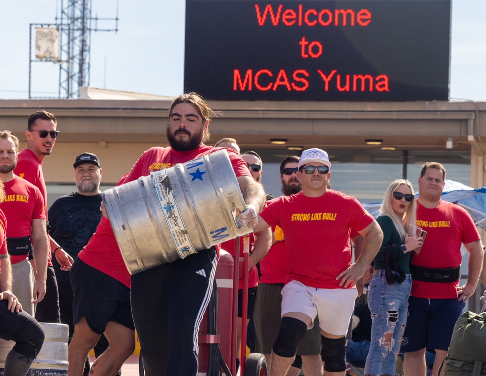 MCAS Yuma hosts Bull of The Desert Strongman Competition