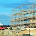 Fort McCoy’s third barracks project taking shape into late February; steel framework continues