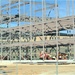 Fort McCoy’s third barracks project taking shape into late February; steel framework continues