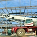 Fort McCoy’s third barracks project taking shape into late February; steel framework continues