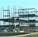 Fort McCoy’s third barracks project taking shape into late February; steel framework continues