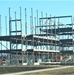 Fort McCoy’s third barracks project taking shape into late February; steel framework continues