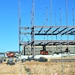 Fort McCoy’s third barracks project taking shape into late February; steel framework continues