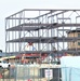 Fort McCoy’s third barracks project taking shape into late February; steel framework continues