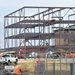 Fort McCoy’s third barracks project taking shape into late February; steel framework continues