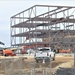 Fort McCoy’s third barracks project taking shape into late February; steel framework continues