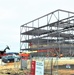 Fort McCoy’s third barracks project taking shape into late February; steel framework continues