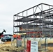 Fort McCoy’s third barracks project taking shape into late February; steel framework continues