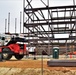 Fort McCoy’s third barracks project taking shape into late February; steel framework continues