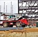 Fort McCoy’s third barracks project taking shape into late February; steel framework continues