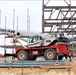 February 2024 barracks construction operations at Fort McCoy