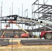 February 2024 barracks construction operations at Fort McCoy