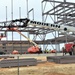 February 2024 barracks construction operations at Fort McCoy