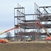 February 2024 barracks construction operations at Fort McCoy