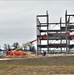 February 2024 barracks construction operations at Fort McCoy