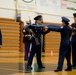 Alaska Air National Guardsman volunteers as JROTC drill judge