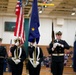 Alaska Air National Guardsman volunteers as JROTC drill judge