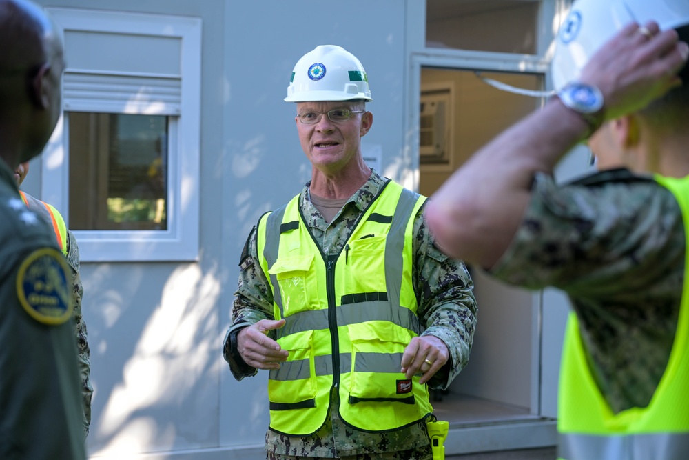 Vice Adm. Jablon tours the Red Hill Bulk Fuel Storage Facility