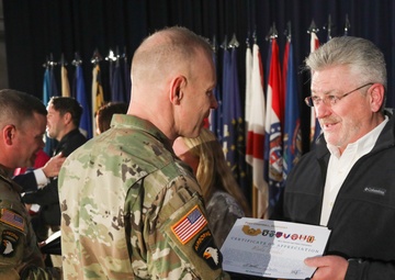 Fort Campbell Tornado Relief Awards Ceremony