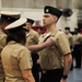 Keeping up Appearances: U.S. Sailors with 3rd Medical Battalion, Bravo Surgical Company participate in a quarterly uniform inspection