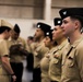 Keeping up Appearances: U.S. Sailors with 3rd Medical Battalion, Bravo Surgical Company participate in a quarterly uniform inspection