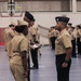 Keeping up Appearances: U.S. Sailors with 3rd Medical Battalion, Bravo Surgical Company participate in a quarterly uniform inspection