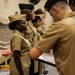 Keeping up Appearances: U.S. Sailors with 3rd Medical Battalion, Bravo Surgical Company participate in a quarterly uniform inspection