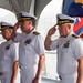 ATG MIDPAC HOLDS CHANGE OF COMMAND CEREMONY ABOARD THE MIGHTY MO.