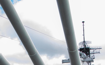 ATG MIDPAC HOLDS CHANGE OF COMMAND CEREMONY ABOARD THE MIGHTY MO.