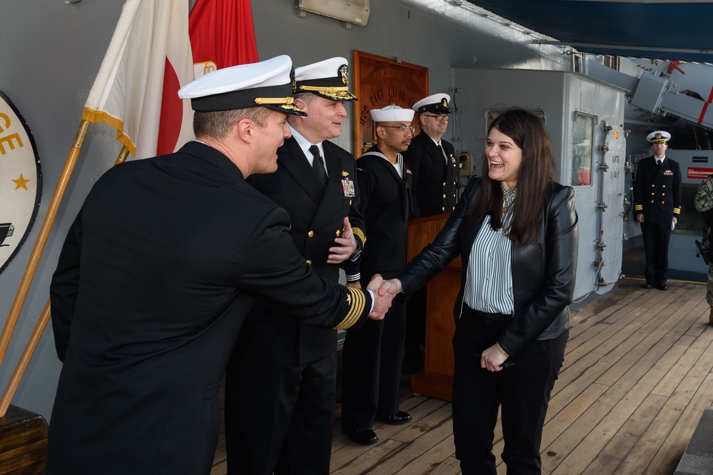 Congress Visits USS Blue Ridge