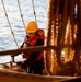 2nd Division Sailors launch rigid-hull inflatable boat