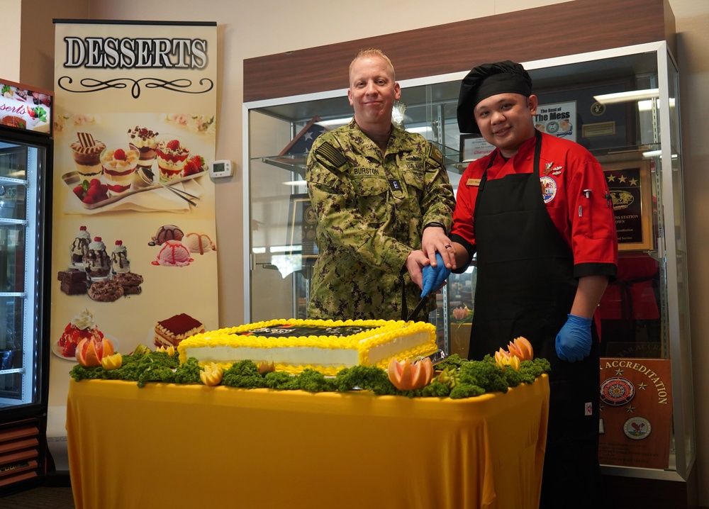 NWS Yorktown's award winning Scudder Hall Galley hosts Black History Month special meal